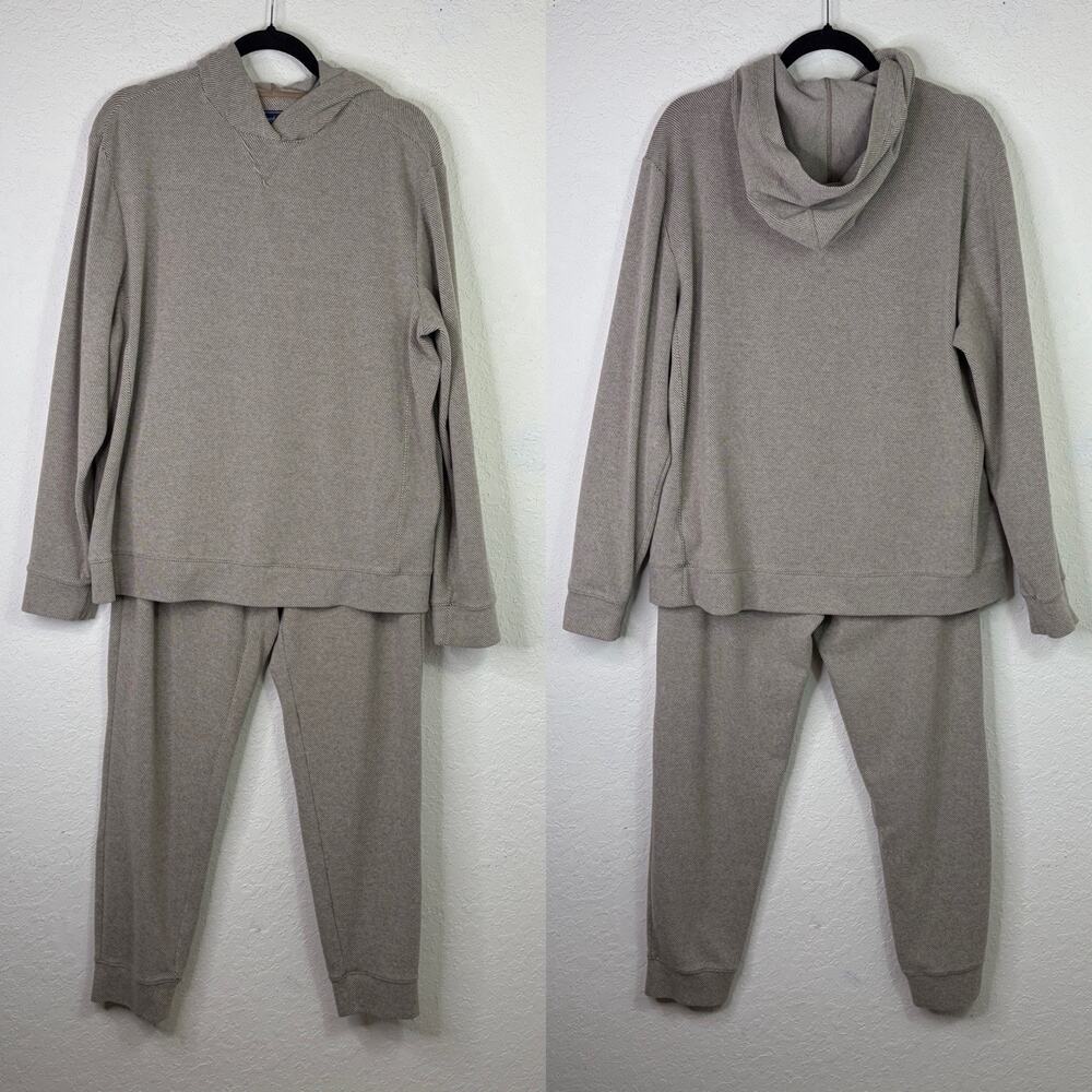 Vineyard Vines Calmwater Men's Set Hoodie Size L & Jogger Size M, Lounge, layer